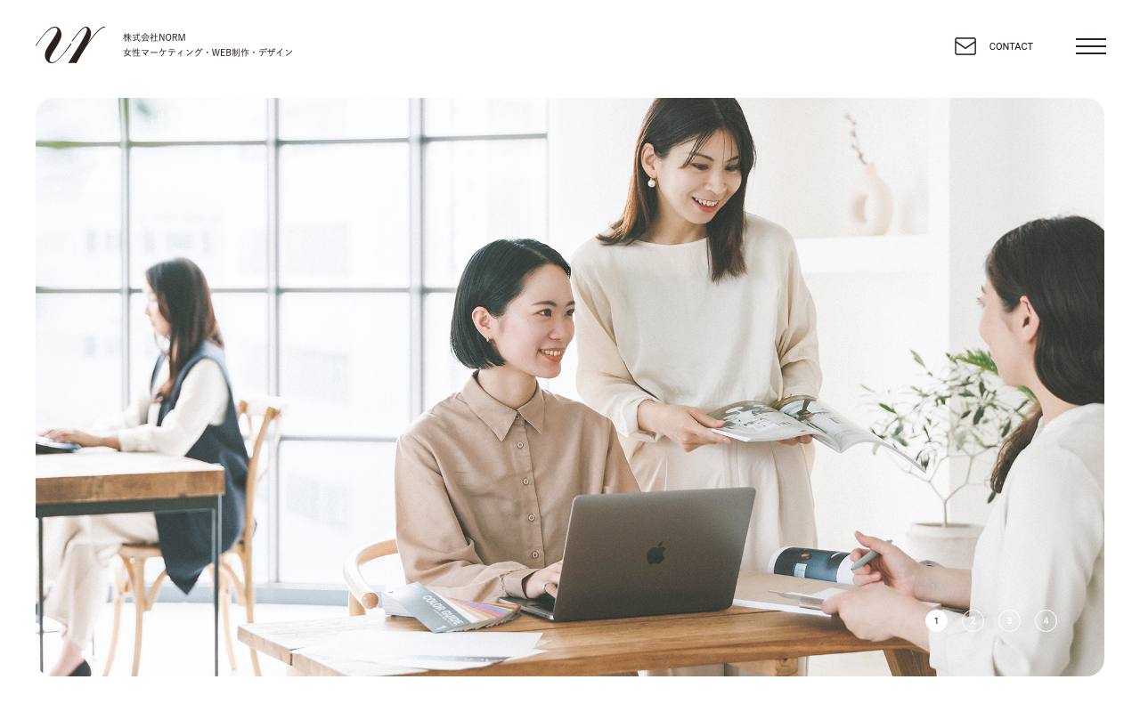 株式会社NORMの公式サイト