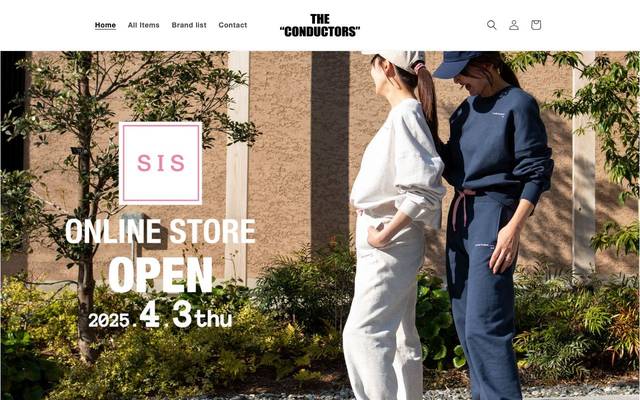 THE CONDUCTORSのサイト