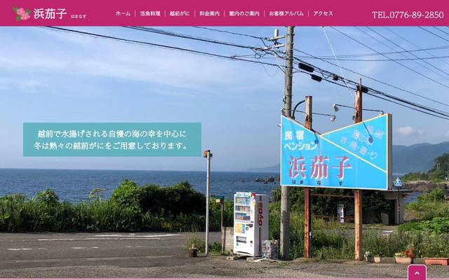 浜茄子（はまなす）のサイト