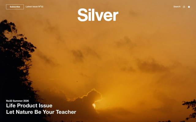 Silver Magazine｜Webメディアのサイト